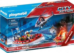 70335 PLAYMOBIL® City Action Ugunsdzēsēju glābšanas misija,no 4+ gadiem NEW 2021!