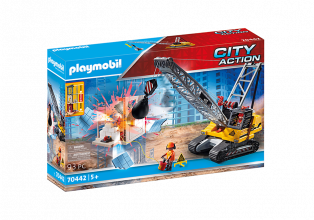 70442 PLAYMOBIL® City Action Ekskavators, no 5+ gadiem NEW 2021!