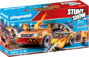 70551 PLAYMOBIL® Stunt Show Avārijas auto modelis,no 4+ gadiem NEW 2021!