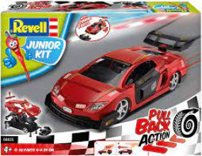 Revell Junior 00835 inerces sarkanā sporta mašīna no 4gadiem Saskrūvē!