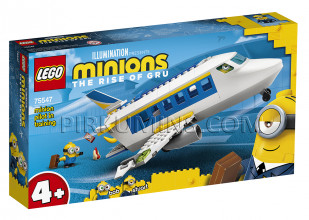 75547 LEGO® Minions Миньоны: тренировочный полет, c 4+ лет NEW 2021! (Maksas piegāde eur 3.99)