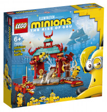 75550 LEGO® Minions Миньоны: бойцы кунг-фу, c 6+ лет NEW 2021! (Maksas piegāde eur 3.99)