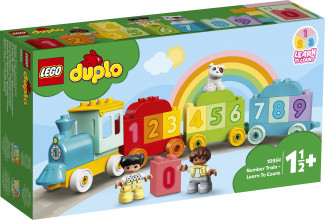 10954 LEGO® DUPLO Ciparu vilciens — mācies skaitīt, no 1.5+ gadiem NEW 2021!(Maksas piegāde eur 3.99)