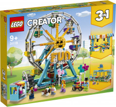 31119 LEGO® Creator Колесо обозрения, c 9+ лет NEW 2021!(Maksas piegāde eur 3.99)