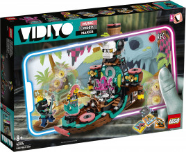 43114 LEGO® Vidiyo Punk Pirate Ship (Корабль Пирата Панка), c 8+ лет NEW 2021! (Maksas piegāde eur 3.99)