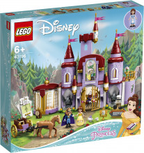 43196 LEGO® Disney Princess Замок Белль и Чудовища, c 6+ лет NEW 2021! (Maksas piegāde eur 3.99)