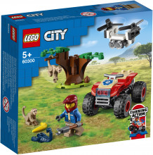 60300 LEGO® City Savvaļas dzīvnieku glābšanas kvadricikls, no 5+ gadiem NEW 2021!