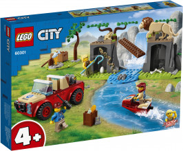 60301 LEGO® City Спасательный внедорожник для зверей, c 4+ лет, 2021! (Maksas piegāde eur 3.99)