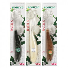 RADIUS Source Zobu birste, soft (rokturis no papīra, koka vai naudas)