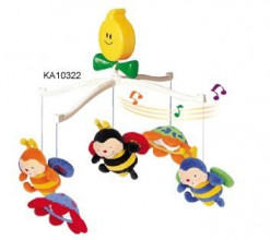 K's Kids Muzikāls,mehānisks karuselītis zīdaiņiem, KA10322 (iepakojums viegli nobružāts)