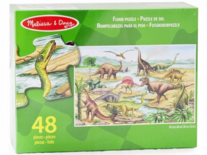 Melissa & Doug Dinozauri - grīdas lielā puzle (48 gab.), 10421