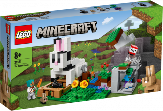 21181 LEGO® Minecraft Кроличье ранчо, 8+ лет, NEW 2022! (Maksas piegāde eur 3.99)