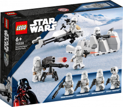 75320 LEGO® Star Wars Snowtrooper™ Боевой набор снежных пехотинцев, c 6+ лет, NEW 2022!