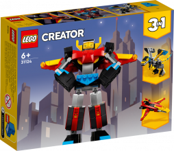 31124 LEGO® Creator Superrobots no 6+ gadiem NEW 2022!