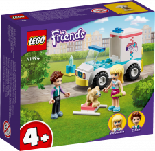 41694 LEGO® Friends Mājdzīvnieku klīnikas neatliekamās palīdzības auto no 4+ gadiem NEW 2022!