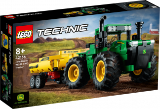 42136 LEGO® Technic John Deere 9620R 4WD Tractor no 8+ gadiem NEW 2022! (Maksas piegāde eur 3.99)