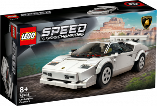 76908 LEGO® Speed Champions Lamborghini Countach no 8+ gadiem NEW 2022! (Maksas piegāde eur 3.99)