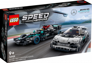 76909 LEGO® Speed Champions Mercedes-AMG F1 W12 E Performance un Mercedes-AMG Project Oneno 9+ gadiem NEW 2022! (Maksas piegāde eur 3.99)