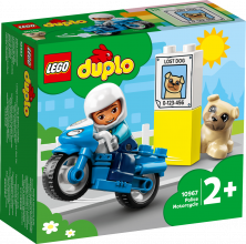 10967 LEGO® DUPLO Полицейский мотоцикл, с 2+ лет NEW 2022!