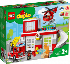 10970 LEGO® DUPLO Пожарная часть и вертолёт, с 2+ лет NEW 2022! (Maksas piegāde eur 3.99)