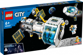 60349 LEGO® City Kosmiskā stacija uz Mēness, no 6+ gadiem NEW 2022! (Maksas piegāde eur 3.99)