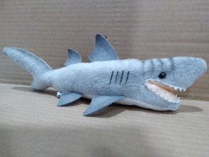 Mīkstā rotaļlieta - Haizivs, 24cm garumā