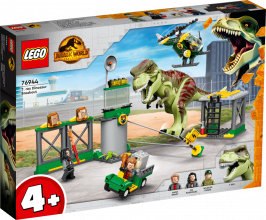 76944 LEGO® Jurassic World Tiranozaura izlaušanās ,no 4+ gadiem, NEW 2022! (Maksas piegāde eur 3.99)