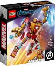 76203 LEGO® Marvel Dzelzs vīra robotbruņas,no 7+ gadiem, NEW 2022!