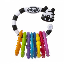 Playgro Zobgrauznis- saverama ķēdīte zīdaiņiem Zebra, no 3mēnešiem