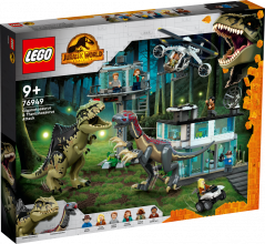 76949 LEGO® Jurassic World Giganotozaura un teriziniozaura uzbrukums, no 9+ gadiem, NEW 2022! (Maksas piegāde eur 3.99)