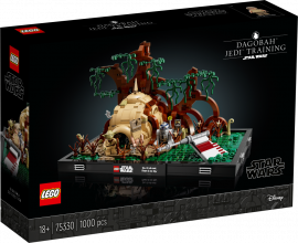 75330 LEGO® Star Wars™Diorāma: džedu treniņi uz planētas Dagobah™, no 18+ gadiem, NEW 2022! (Maksas piegāde eur 3.99)