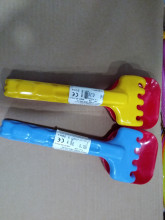 Smilšu lāpstiņa un grābeklītis (mazliet nobružāts) 21-25cm