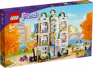 41711 LEGO® Friends Художественная школа Эммы, с 8+ лет, NEW 2022! (Maksas piegāde eur 3.99)