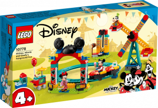 10778 LEGO® Disney Mikipele, Minnija un Spruksts atrakciju parkā, no 4+ gadiem, NEW 2022! (Maksas piegāde eur 3.99)