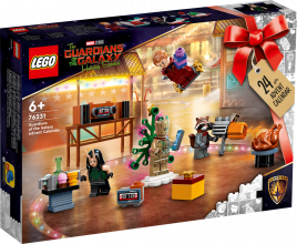 76231 LEGO® Marvel Galaktikas sargu Adventes kalendārs, с 6+ лет, NEW 2022! (Maksas piegāde eur 3.99)