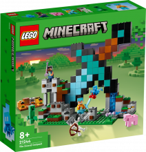 21244 LEGO® Minecraft Zobenu priekšpostenis, no 8+ gadiem, NEW 2023!