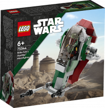 75344 LEGO® Star Wars™ Boba Fett zvaigžņu kuģa mikrocīnītājs, no 6+ gadiem, NEW 2023!