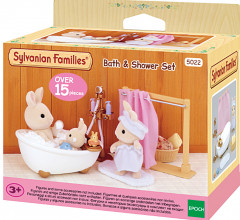 Sylvanian Families Vannas istaba ar piederumiem (15 detaļas) 5022