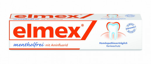 ELMEX Homeopātiskā zobu pasta bez mentola, 75ml