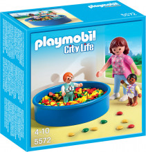 5572 PLAYMOBIL® City Life Bērnu baseins ar krāsainām bumbiņām, no 4+