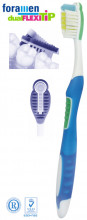 Foramen Dual Flexi Tip zobu birste, soft