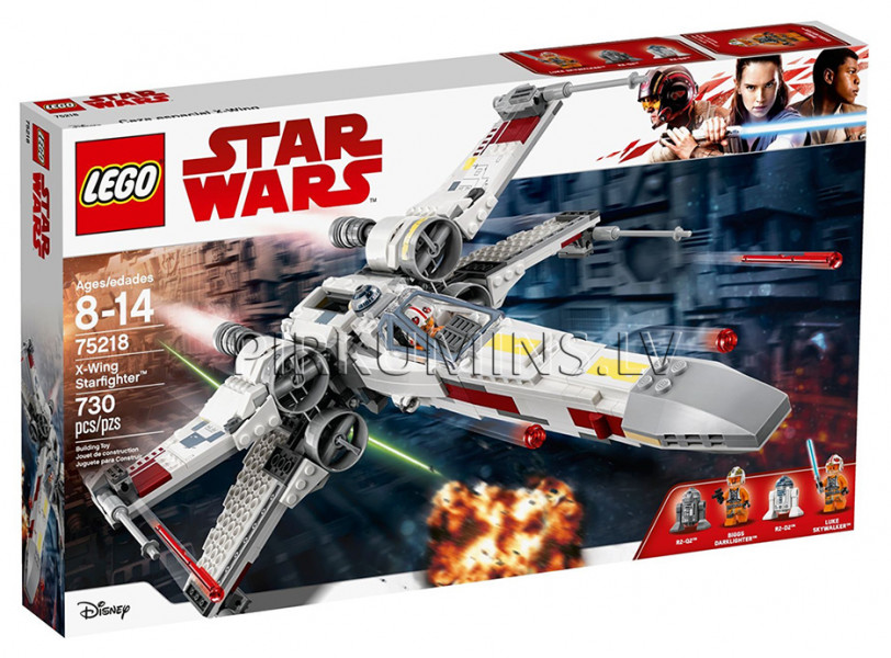 75218 LEGO® Star Wars X-Wing Starfighter™, no 8 līdz 14 gadiem NEW 2018!