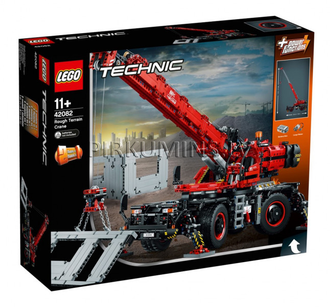 42082 LEGO® Technic Подъёмный кран для пересечённой местности, с 11 лет NEW 2018!