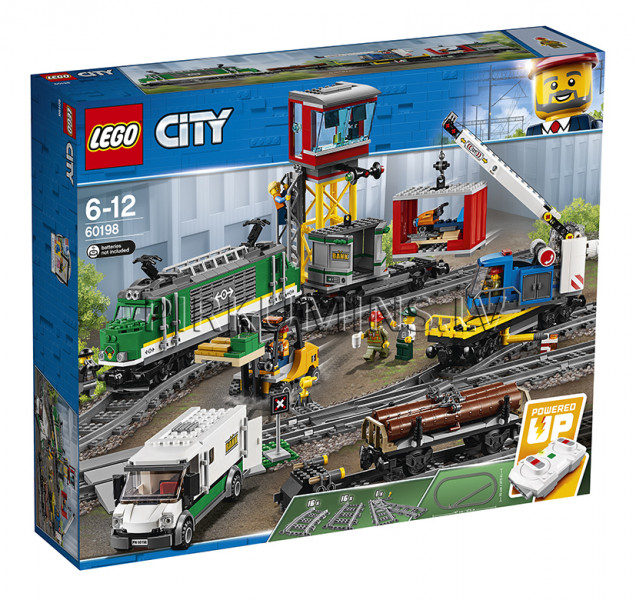 60198 LEGO® City Товарный поезд, c 6 до 12 лет NEW 2018! (Maksas piegāde eur 3.99)