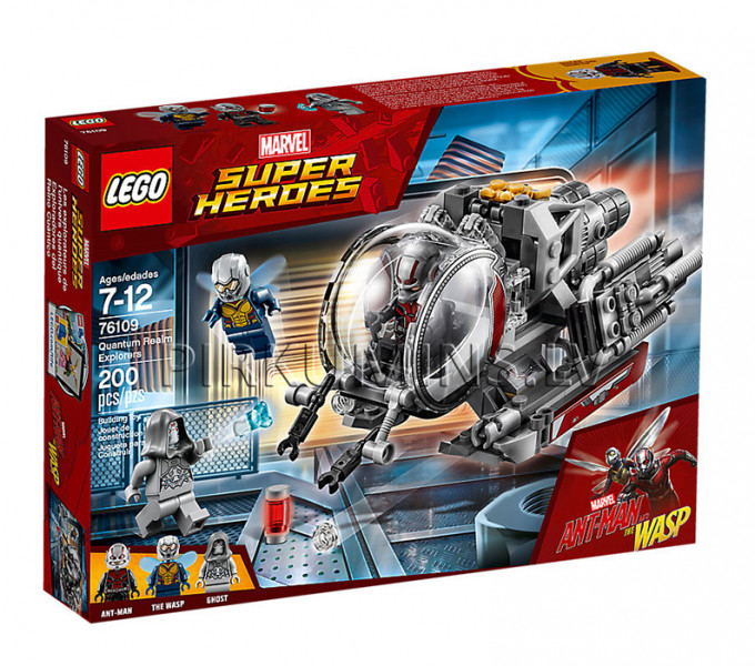 76109 LEGO® Super Heroes Quantum Realm Explorers, c 7 до 12 лет NEW 2018!