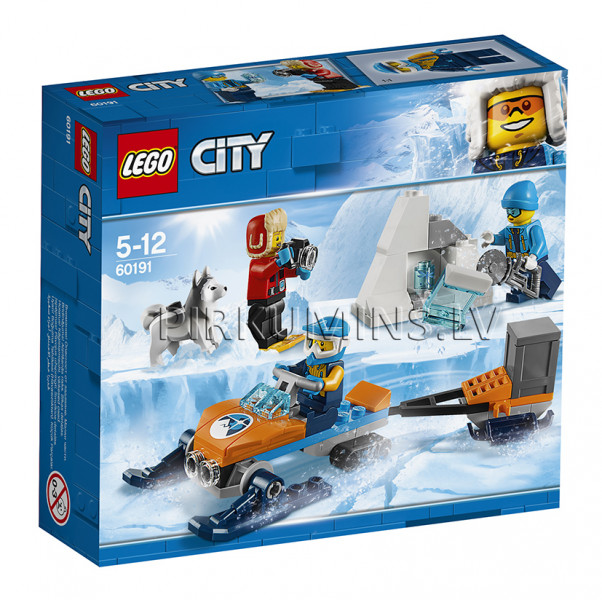 60191 LEGO® City Arktikas pētnieku komanda, no 5 līdz 12 gadiem NEW 2018!