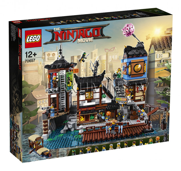 70657 LEGO® Ninjago Порт НИНДЗЯГО Сити, c 12+ лет NEW 2018!