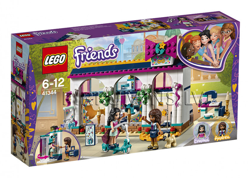 41344 LEGO® Friends Магазин аксессуаров Андреа, c 6 до 12 лет NEW 2018!