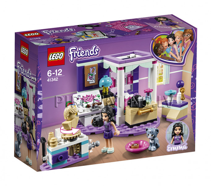 41342 LEGO® Friends Роскошная комната Эммы, c 6 до 12 лет NEW 2018!