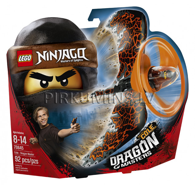 70645 LEGO® Ninjago Коул — Мастер Дракона, c 8 до 14 лет NEW 2018!